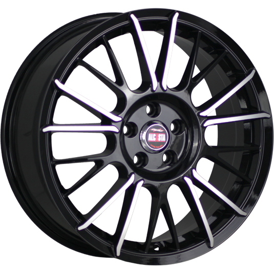 фото диска Alcasta R16 ET50 DIA63,3 PCD:5/108 черный полированный