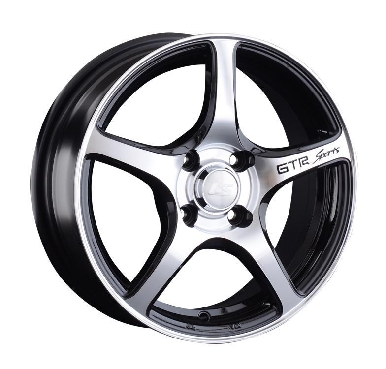 фото диска LS R14 ET35 DIA58,6 PCD:4/98 черный полированный