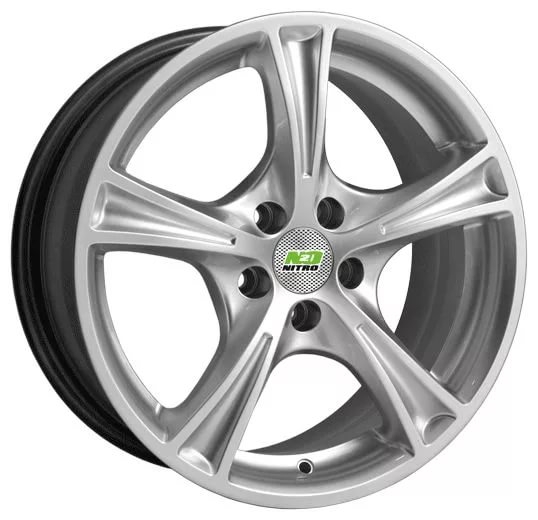 фото диска N2O R15 ET40 DIA73,1 PCD:5/114,3 серебро