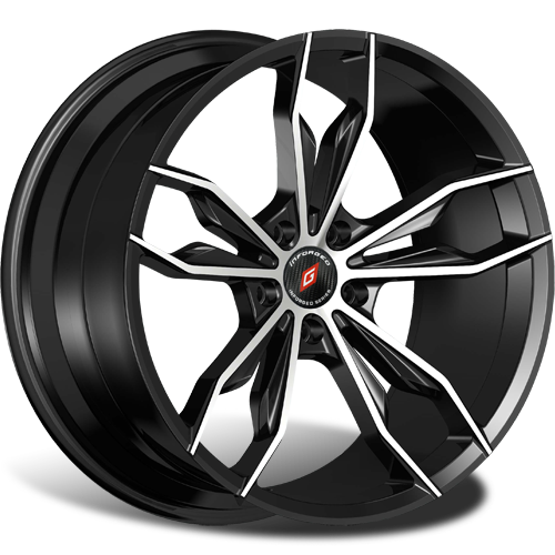 фото диска Inforged R18 ET35 DIA67,1 PCD:5/114,3 черный полированный