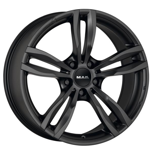 фото диска MAK R18 ET57 DIA66,6 PCD:5/112 Чёрный матовый