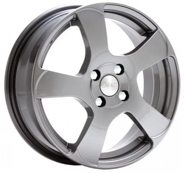 фото диска СКАД R14 ET35 DIA58,6 PCD:4/98 МАТОВЫЙ ЧЕРНЫЙ