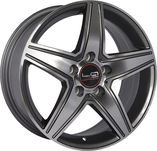 фото диска Replica TD R16 ET33 DIA66,6 PCD:5/112 насыщенный темно-серый полированный