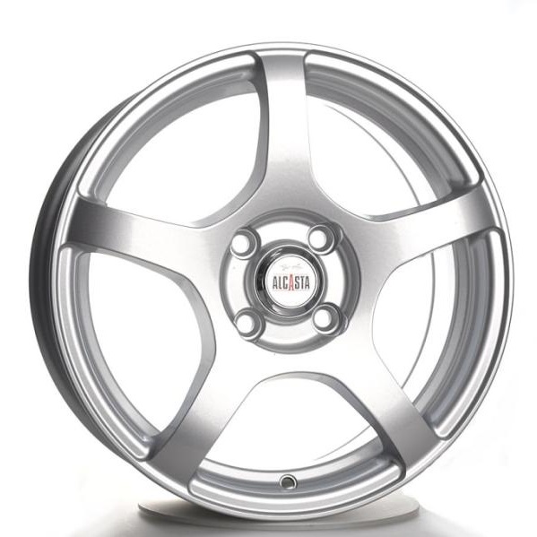 фото диска Alcasta R16 ET37,5 DIA63,3 PCD:4/108 серебристый