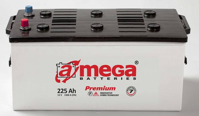 фото акб A-MEGA Premium 6СТ-225 АчА 
 обратная