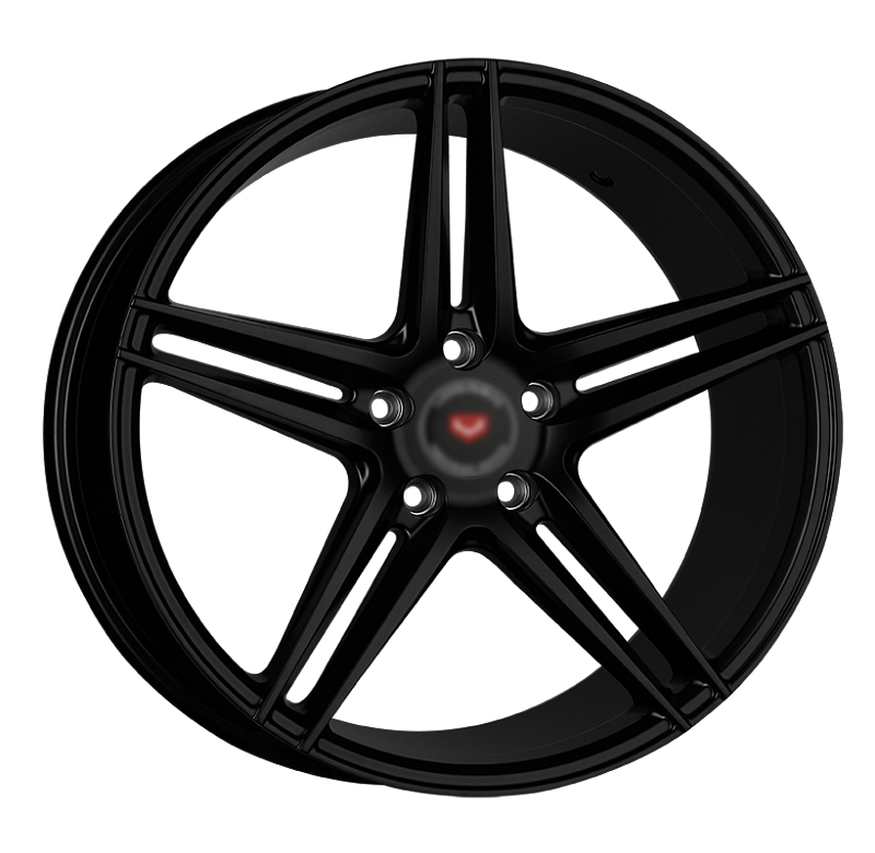 фото диска VSN (Replica VOSSEN) R20 ET35 DIA66,6 PCD:5/112 Чёрный матовый