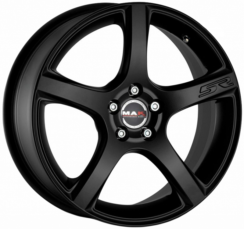 фото диска MAK R16 ET25 DIA65,1 PCD:4/108 Чёрный матовый
