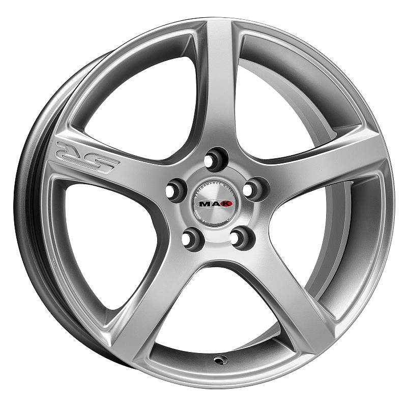 фото диска MAK R16 ET40 DIA76 PCD:5/114,3 Серебристый матовый